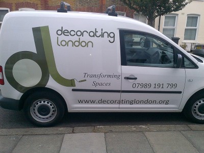 Decorating London Van